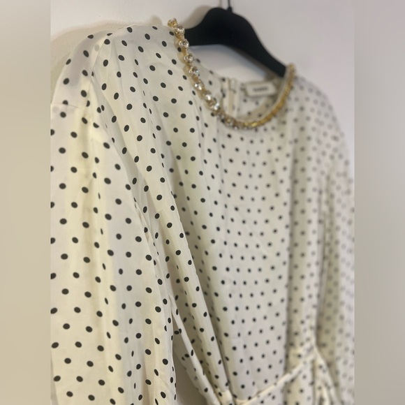 Philosophie Dot Print Midi Dress - Picture 4 of 7